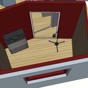 Progettazione Vocal booth Recording Studio